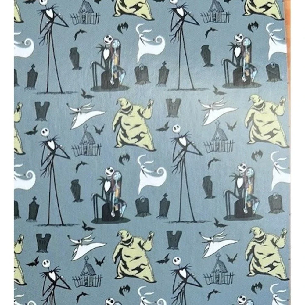 Disney Nightmare Before Christmas Oogie Boggie Jack Halloween Throw Blanket NWT